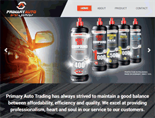 Tablet Screenshot of primaryautotrd.com